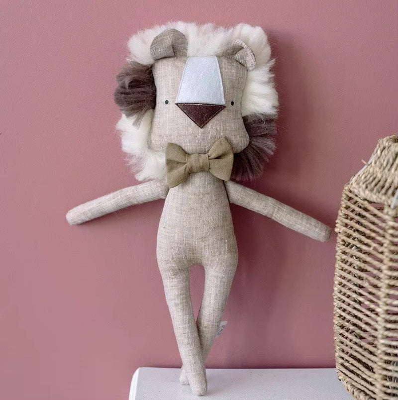 Cuddly Lion Canvas Toy