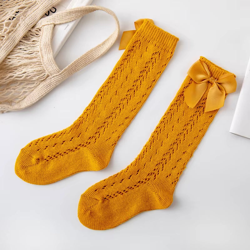 1 Pair Summer Bow Socks