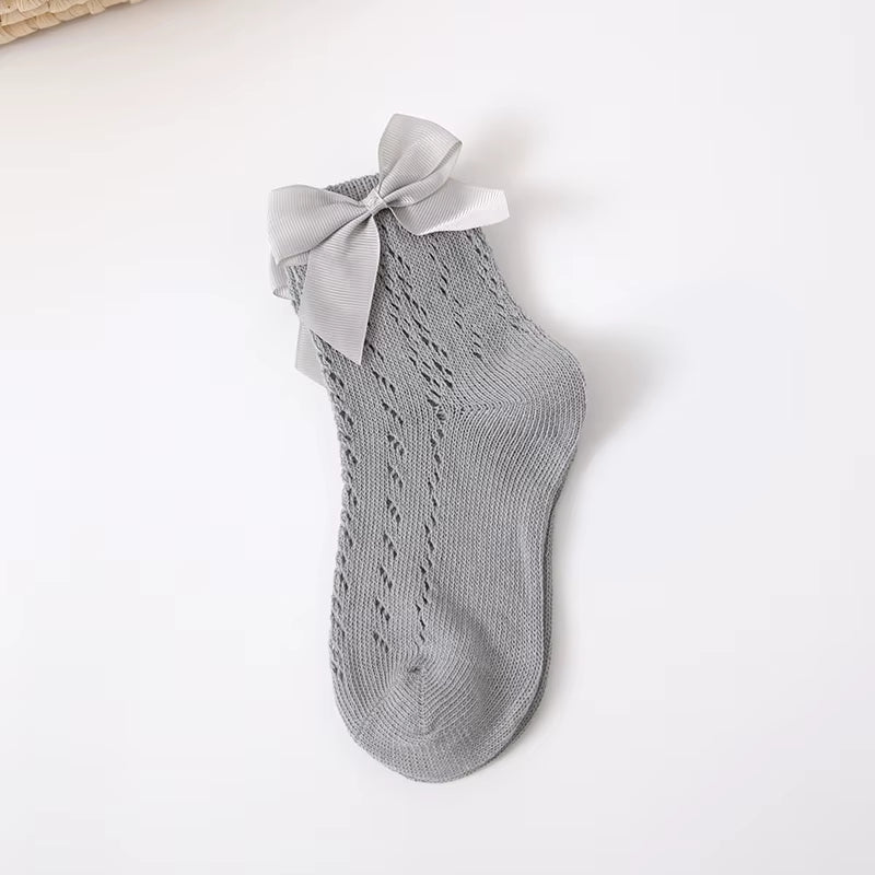 1 Pair Summer Bow Socks