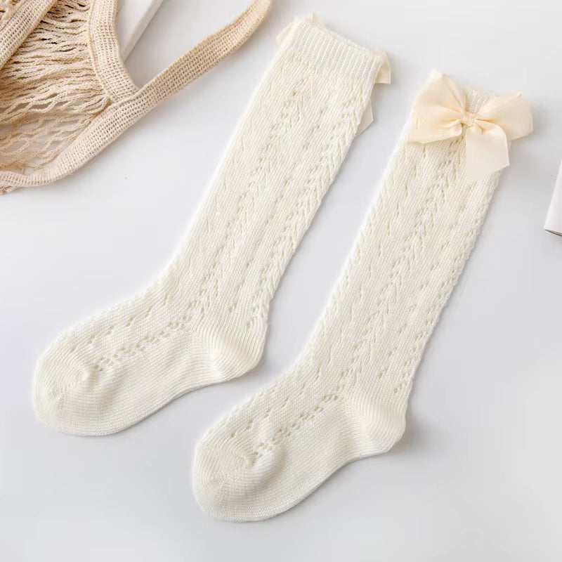 1 Pair Summer Bow Socks