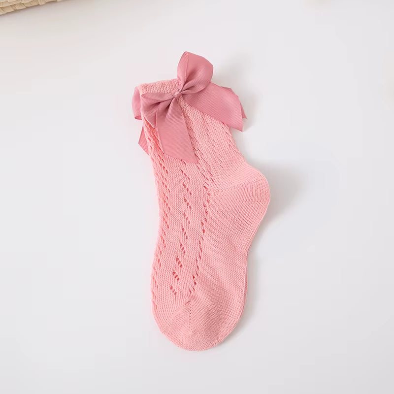 1 Pair Summer Bow Socks