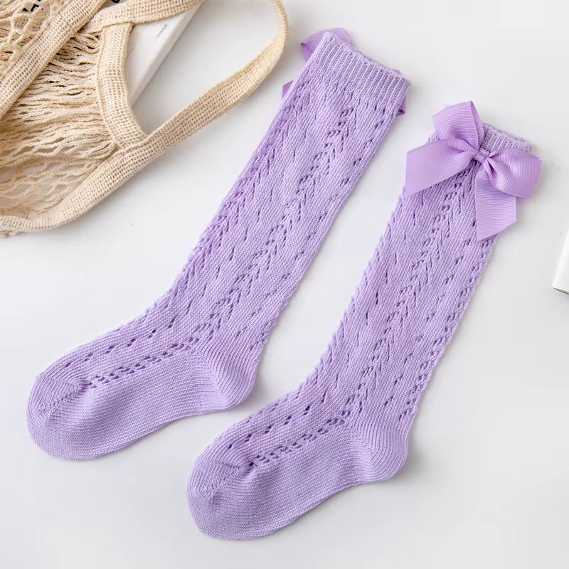 1 Pair Summer Bow Socks