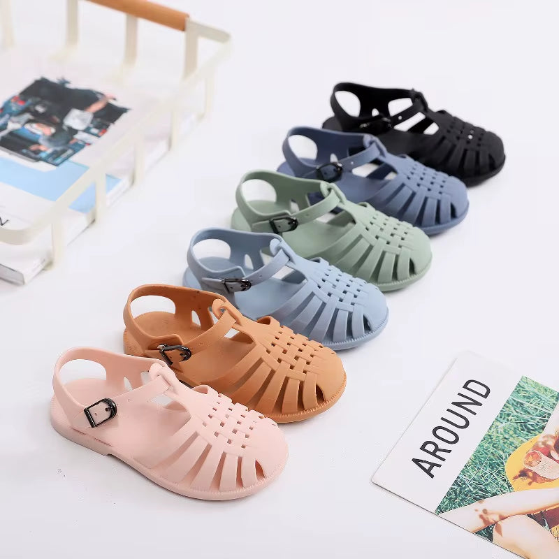 Kids Jelly Beach Shoes - Multiple Colours