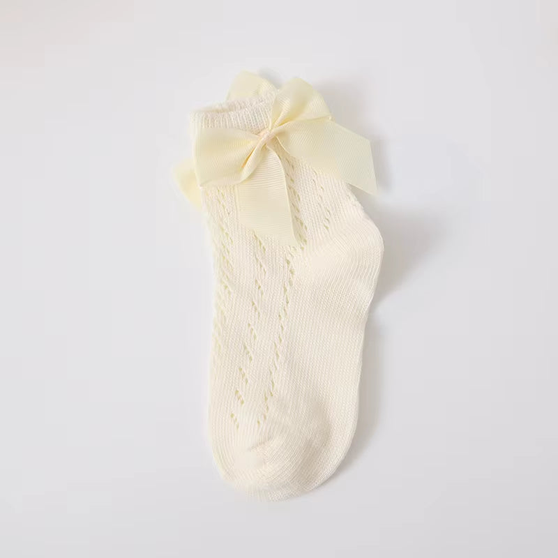 1 Pair Summer Bow Socks