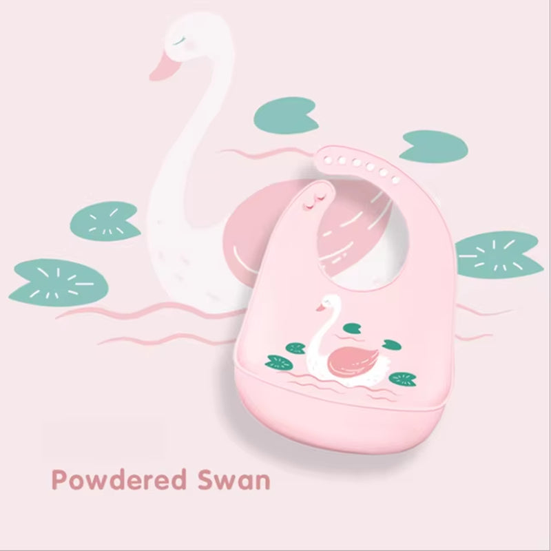 Silicone Bib - Pink Kitty