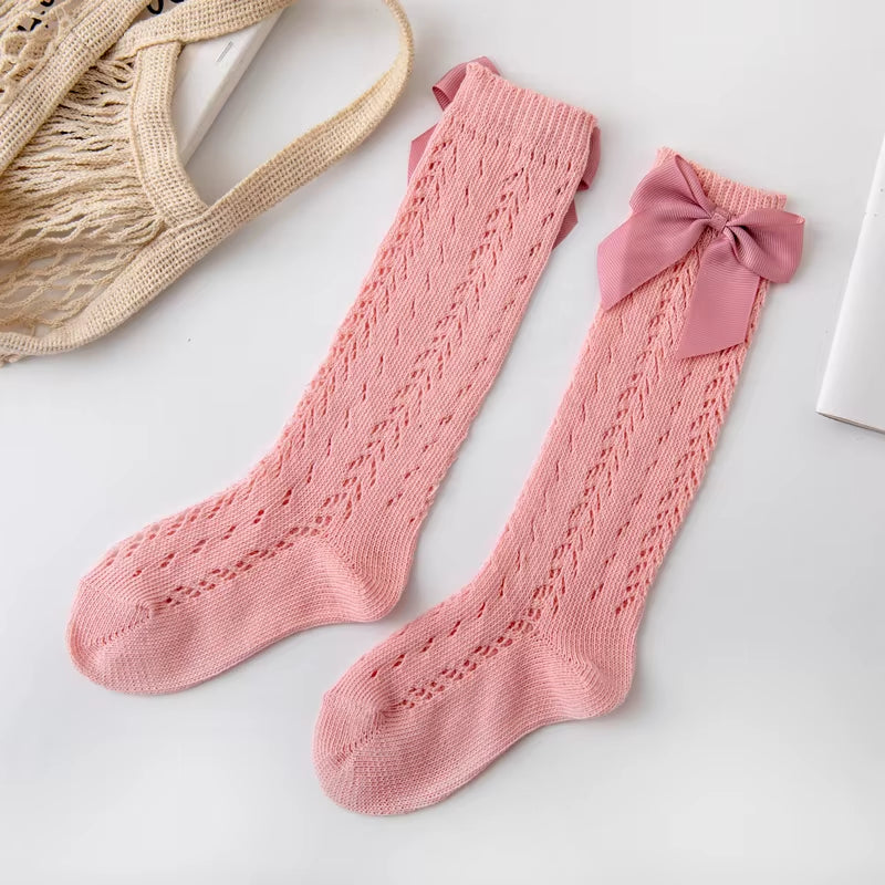 1 Pair Summer Bow Socks