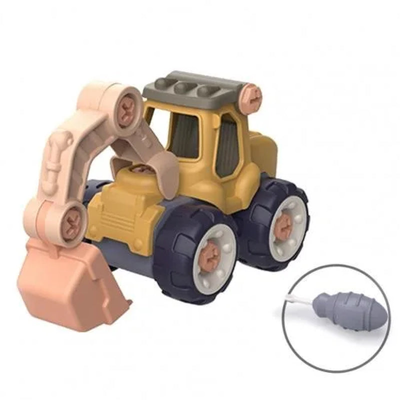 Build & Take Apart Construction Vehicles