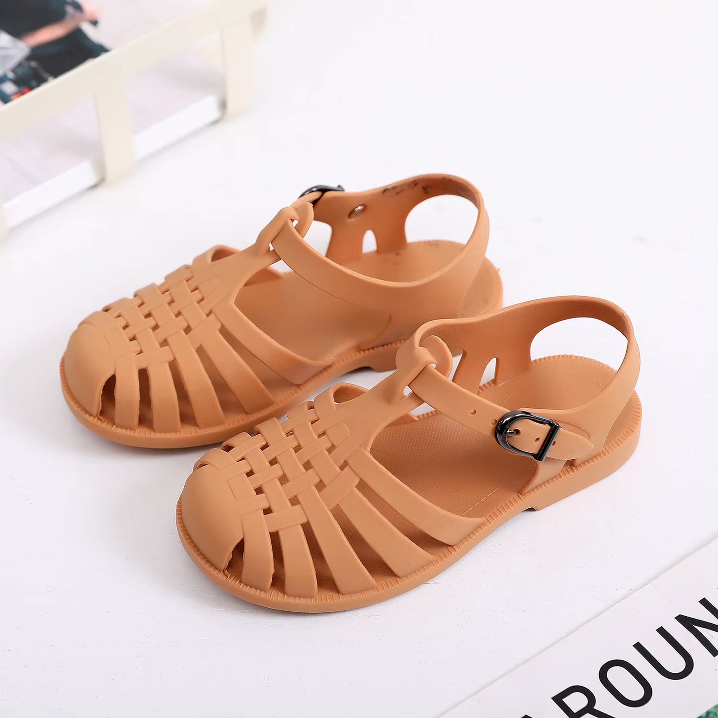 Kids Jelly Beach Shoes - Multiple Colours