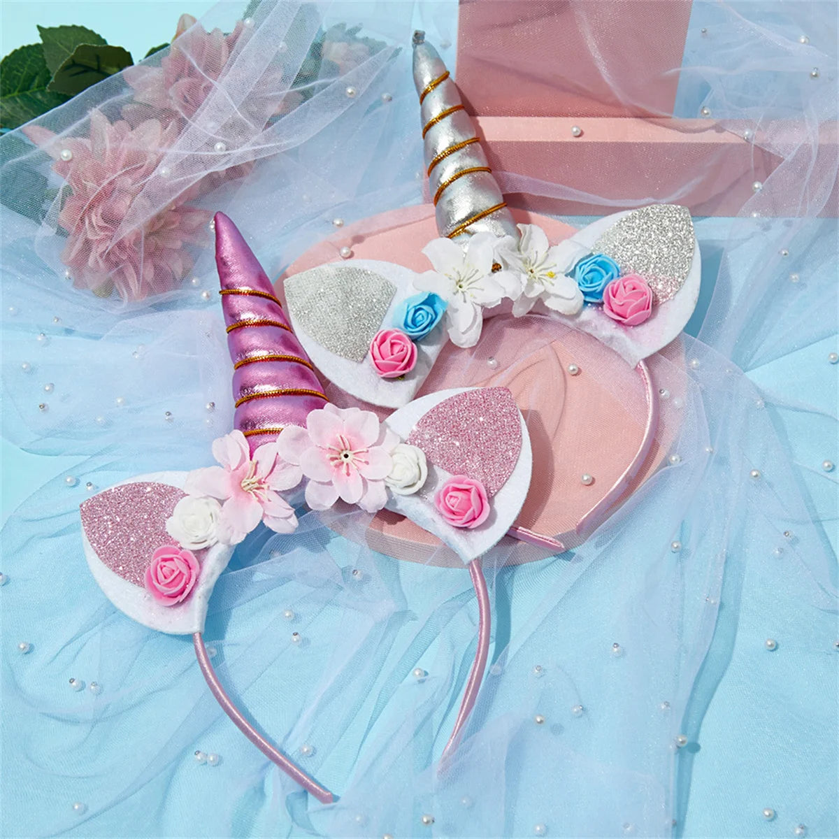 Unicorn Flower Headband
