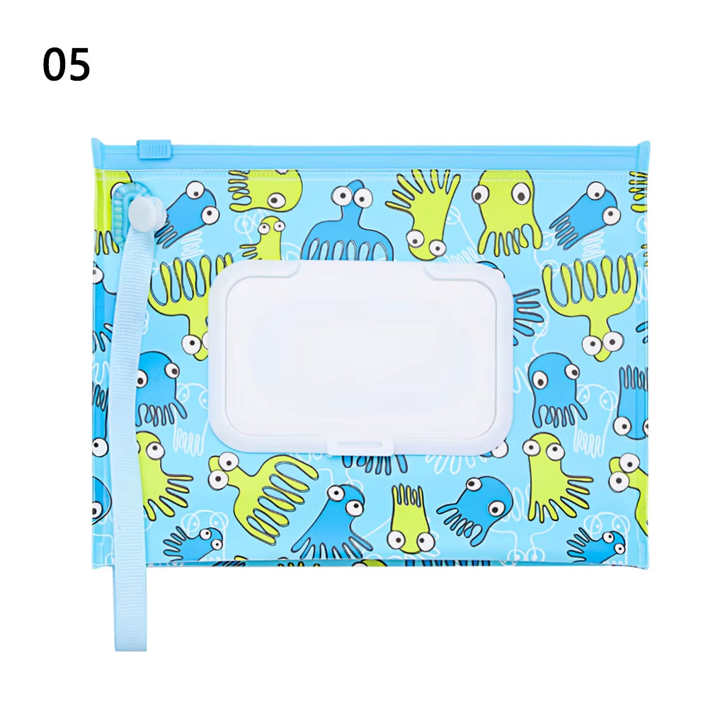 Refillable Wet Wipes Pouch