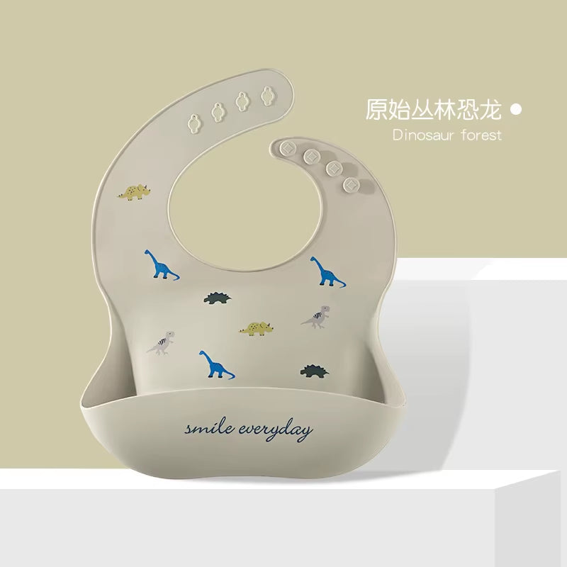 Silicone Bib - Pink Kitty
