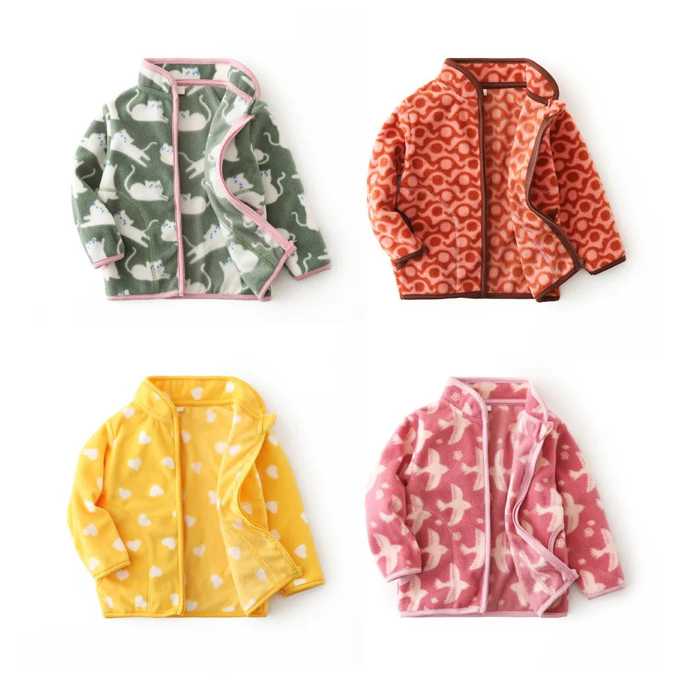 Borg Fleece Zip Up Jacket