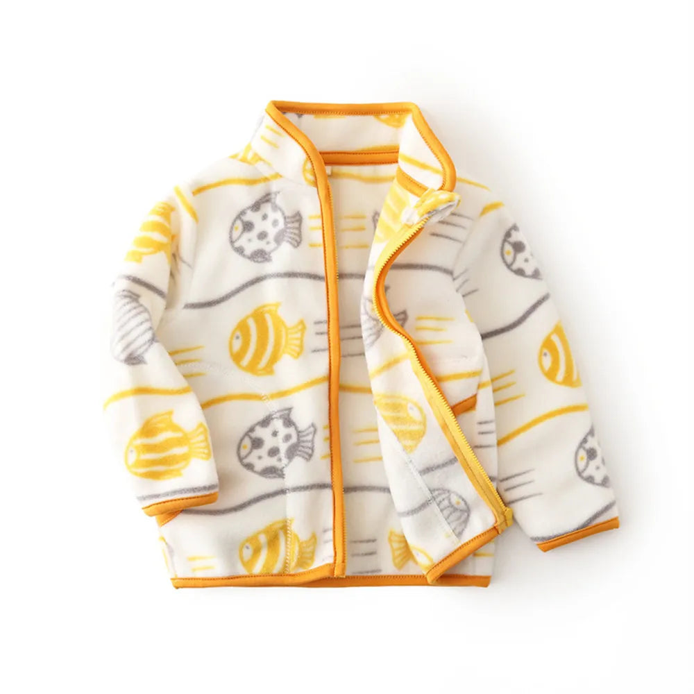 Borg Fleece Zip Up Jacket