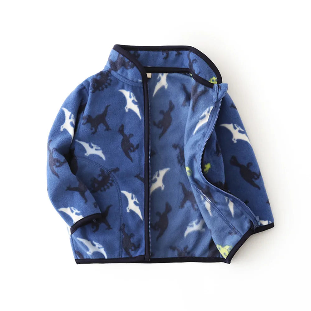 Borg Fleece Zip Up Jacket