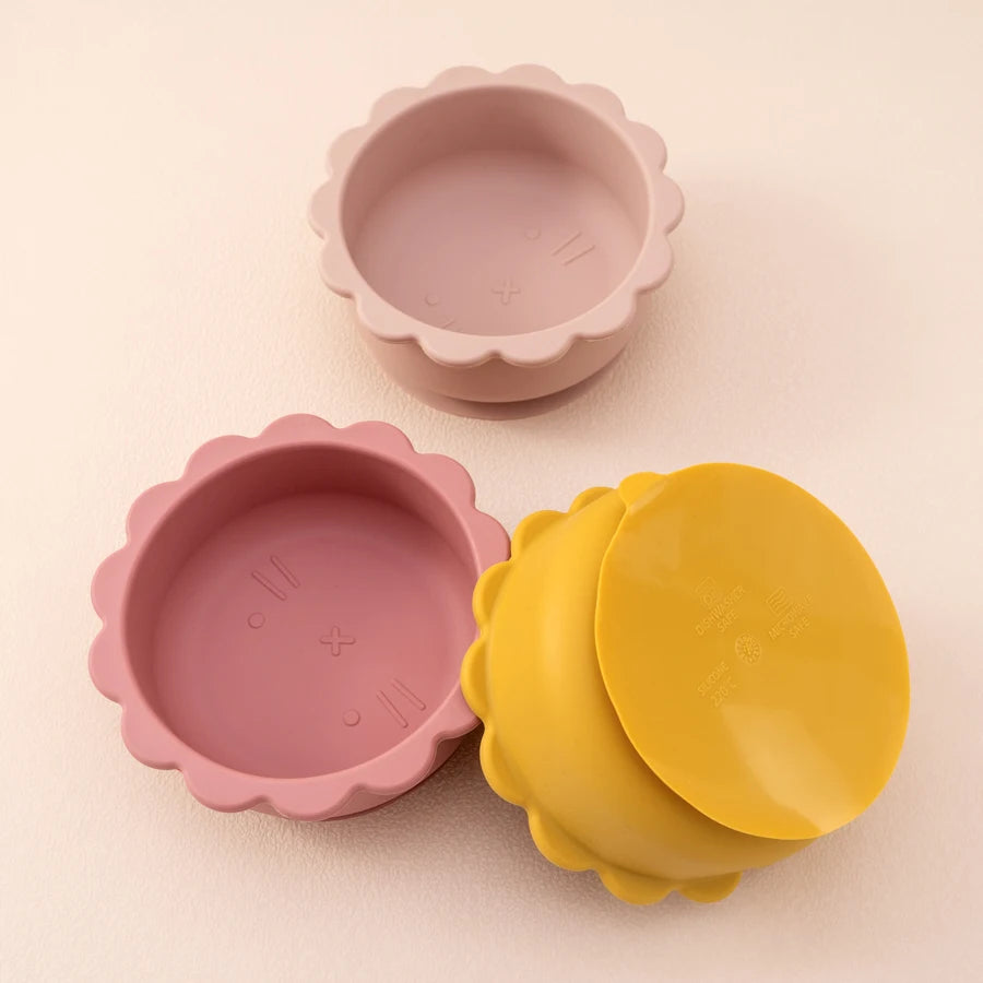 1PC Flower Silicone Bowl