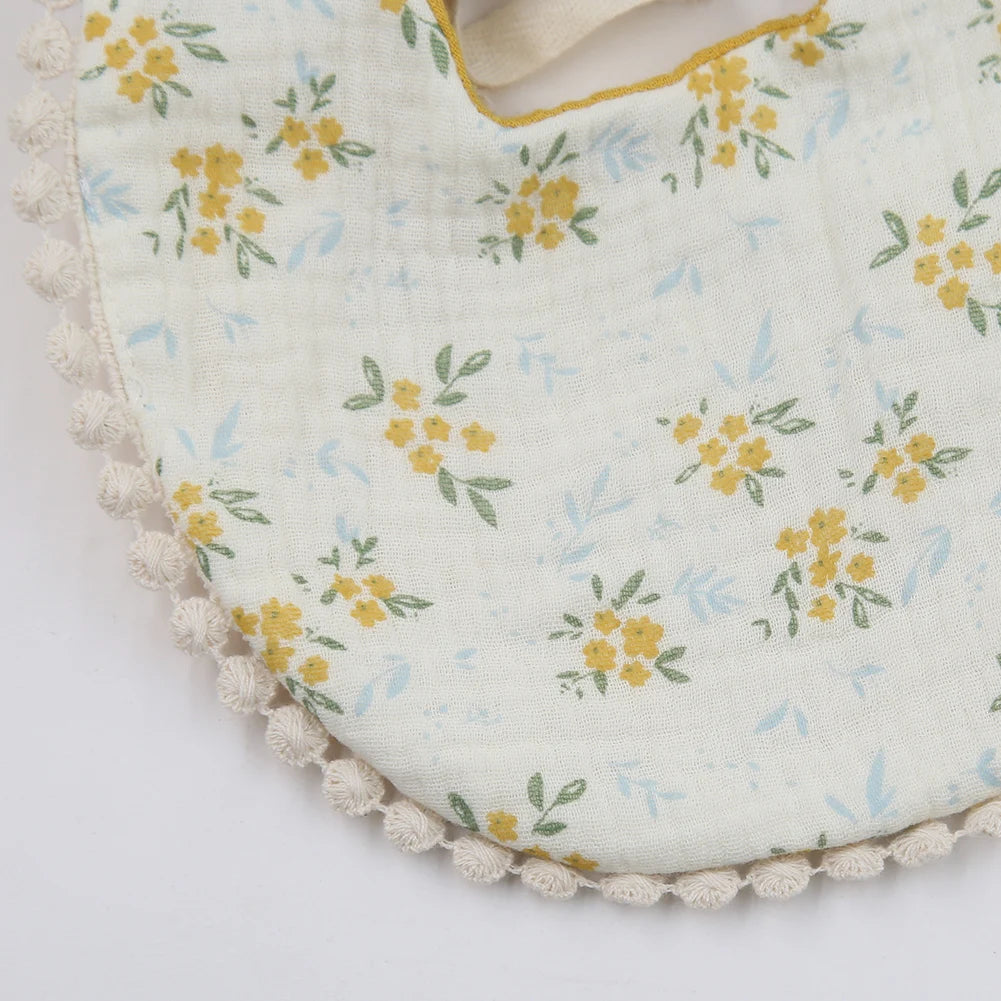 3Pcs Bib and Headbands Set