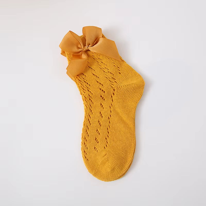 1 Pair Summer Bow Socks
