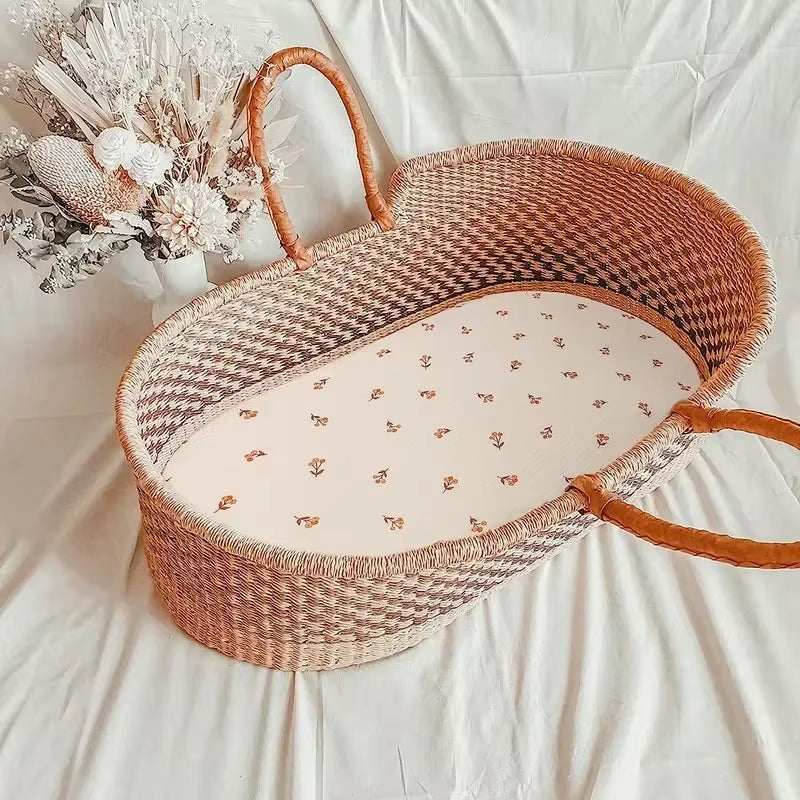 Moses Basket Fitted Sheet