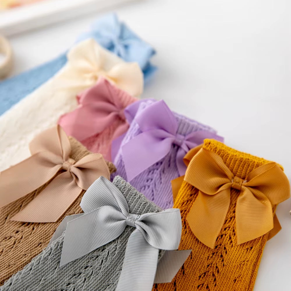 1 Pair Summer Bow Socks