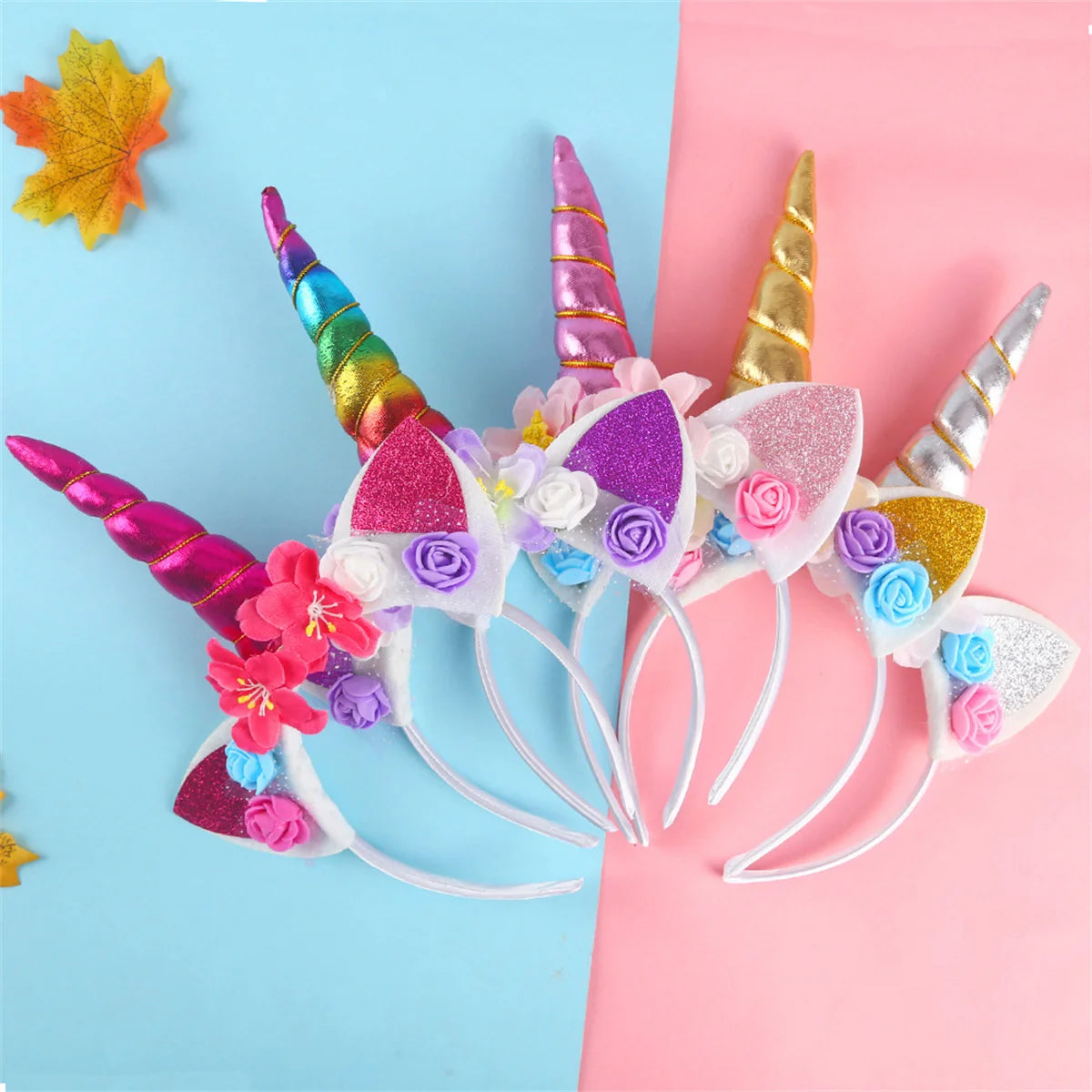Unicorn Flower Headband
