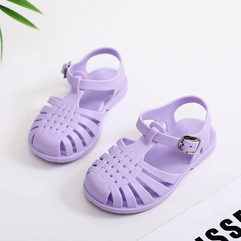 Kids Jelly Beach Shoes - Multiple Colours