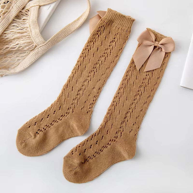 1 Pair Summer Bow Socks