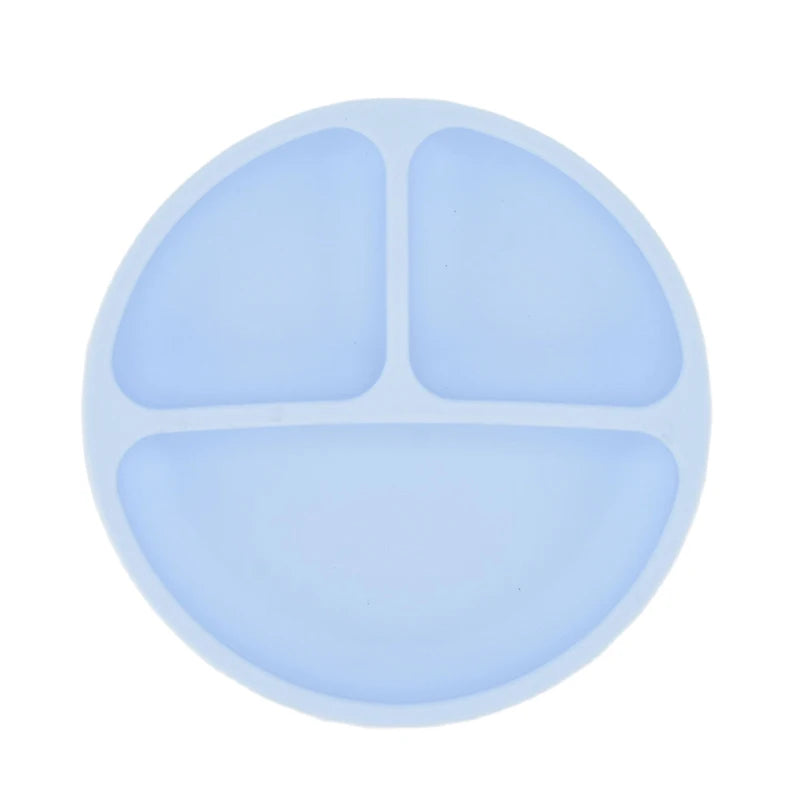 1 or 3PCS Suction Plate and First Utensils Set