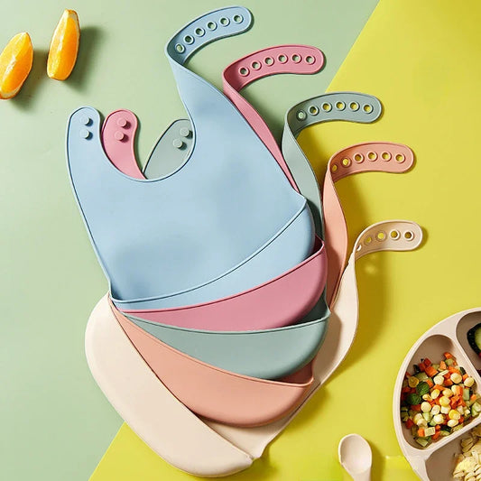 Silicone Pocket Bib