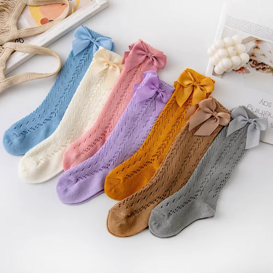 1 Pair Summer Bow Socks