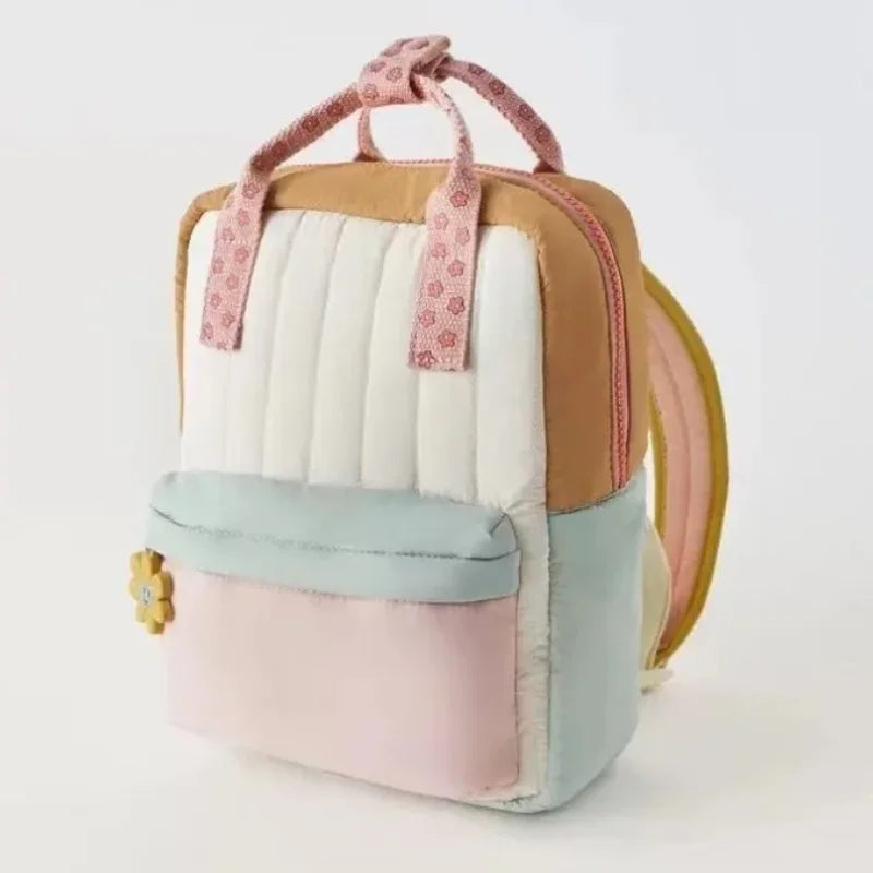 Pink Flower Backpack