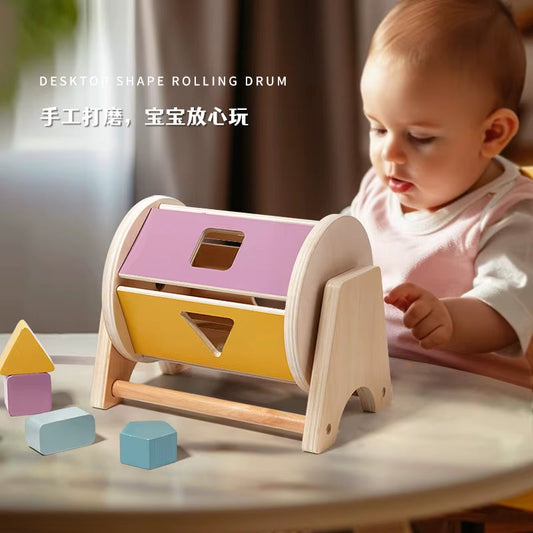 Rolling Drum Shape Sorter
